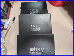 Limited Edition Silver Proof Sets. All 86 Coins No Toning! Or Spots! 2012-2023