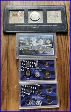 Lincoln Cent Pennies, Collection Proof Sets Certified Coins and Foreign coins