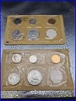 Lot Of 2 1956 US Mint Proof Sets 90% Silver
