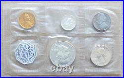 Lot Of 4 1961 1962 1963 1964 Uncirculated U. S. Mint Proof Sets 90% Silver