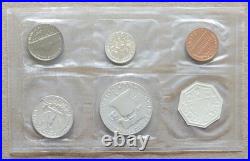 Lot Of 4 1961 1962 1963 1964 Uncirculated U. S. Mint Proof Sets 90% Silver