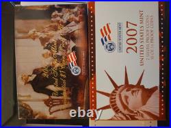 Lot Of 6-2007 Silver PROOF Sets Lot Of 6-2007 Silver PROOF Sets