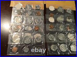 Lot Of 9 1964 Us Silver Proof Sets Kennedy Half Quarter Dime Nickel Cent 90%