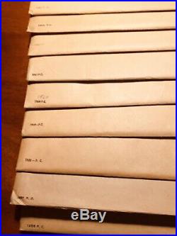 Lot Of 9 Opened US Mint proof sets, Gem Full Proof Set, Low Reserve, 1956 Thru 1964