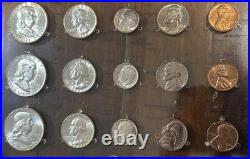 Lot Of Three (3) Original U. S. Silver Proof Sets 1962 & 1963 Beautiful Display