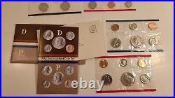 Lot Of U. S Proof Sets With U. S Coins Mixed Collection