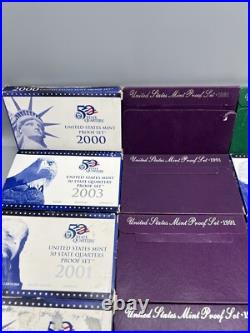 Lot of 13 United States Proof Sets In Original Goverment Packaging Free Shipping Lot of 13 United States Proof Sets In Original Goverment Packaging Free Shipping