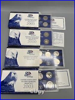 Lot of 13 United States Proof Sets In Original Goverment Packaging Free Shipping Lot of 13 United States Proof Sets In Original Goverment Packaging Free Shipping
