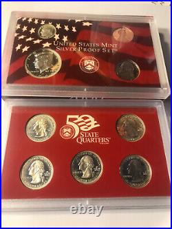 Lot of 2 Silver Proof Sets 1999-2000