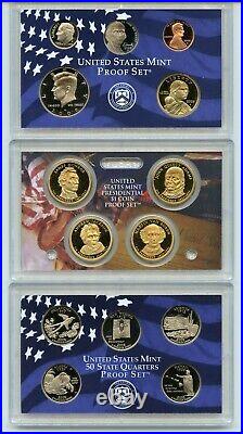 Lot of 24 United States Proof Sets OGP (1986 2009) Super nice and Clean