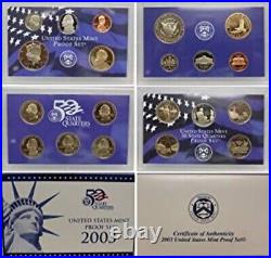 Lot of 24 United States Proof Sets OGP (1986 2009) Super nice and Clean