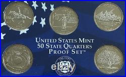 Lot of 3 US Proof Sets 1999 / 2002 SILVER / 2016 with OGP & COA (192)