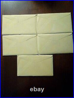 Lot of 5 1963 US Silver Proof Sets SEALED Philadelphia Unopened Envelopes