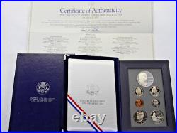 Lot of 5 US Prestige Proof Sets 90% Silver $1 1984, 86, 92, 93 & 95 OGP&COA #47 Lot of 5 US Prestige Proof Sets 90% Silver $1 1984, 86, 92, 93 & 95 OGP&COA #47