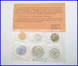 Lot of 7 Sets 2-1962 5-1964 US 90% Silver Proof Sets in OGP