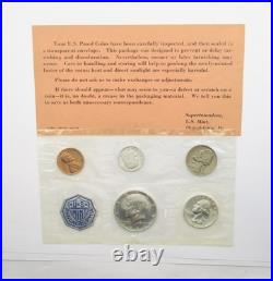 Lot of 7 Sets 2-1962 5-1964 US 90% Silver Proof Sets in OGP