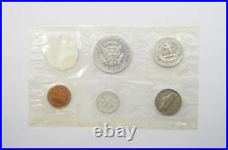 Lot of 7 Sets 2-1962 5-1964 US 90% Silver Proof Sets in OGP