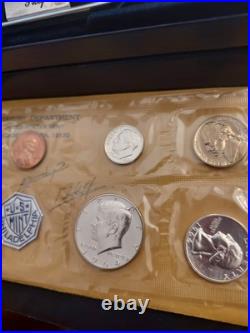 Lot of US Silver Proof Sets, 1964 Mint Sets & Proof Silver Dollars 90%