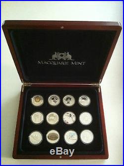 Macquarie Mint $1 Heritage 24 Silver Proof Coin Set + Red Back Spider