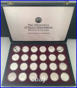 Marshall Islands $50.00 Silver Proof Set The Milestones of Space exploration