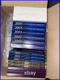 Miscellaneous Group Of Proof Set All In Perfect Shape. A Total Of 16 Sets