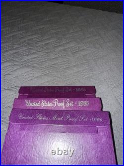 Miscellaneous Group Of Proof Set All In Perfect Shape. A Total Of 16 Sets