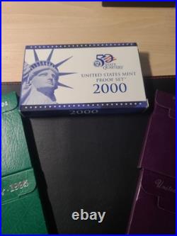Multiple Year US Mint Proof Sets 7 Years