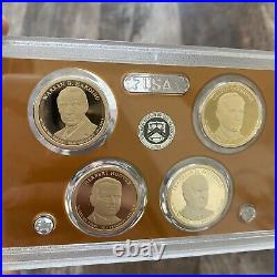 NEW In Box! 2014-S United States Mint Silver Proof Set COA 14 coins OGP