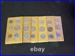 One (1) Full Set Of 1959-1964 Silver Proof Sets With OGP lot of 6! BA3