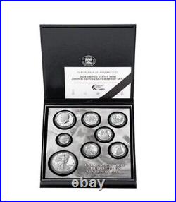 PRESALE 2024 S Limited Edition US Silver Proof Set SHIPS STR8 FROM MINT 2 U