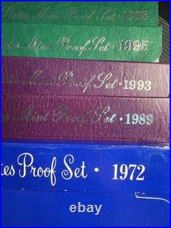 PROOFS AND MORE 5 US Proof Sets (Various Years) 5 Copper Round Silver $! $
