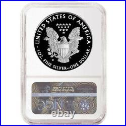 Presale 2021-W Proof $1 American Silver Eagle Congratulations Set NGC PF70UC B