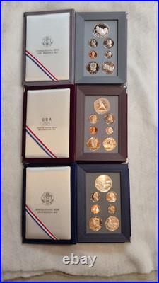 Prestige Proof Set 1991 1992 1993 Lot of 3 US Mint COA's Prestige Proof Set 1991 1992 1993 Lot of 3 US Mint COA's