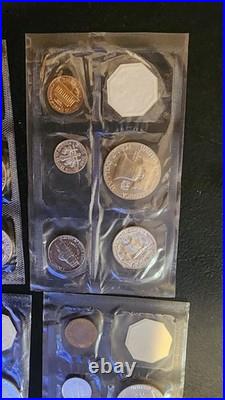 Proof Set Lot 1963 1961 1959 &1957 Seal Proof Sets