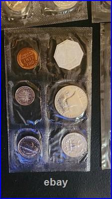 Proof Set Lot 1963 1961 1959 &1957 Seal Proof Sets