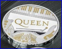 Queen 2020 UK One Ounce Silver Proof Coin LE 7500. SOLD OUT AT THE MINT