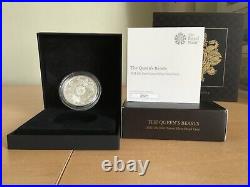 Queens Beasts Completer Coin 1oz Silver Proof £2 New With COA 2621 SOLD OUT