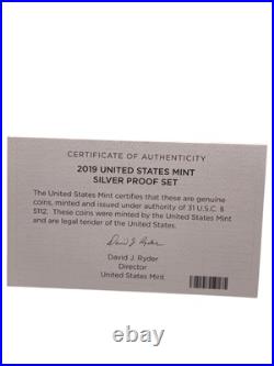 RARE PACKAGING ERROR 2019 US Mint Silver Proof Coin Set OGP & COA 12 Coins RARE PACKAGING ERROR 2019 US Mint Silver Proof Coin Set OGP & COA 12 Coins