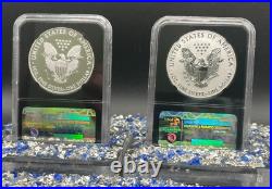 Rev Proof Enhance Finish 2013 W $1 Silver Eagle Set SP/PF69 Silver Star SPOTLESS