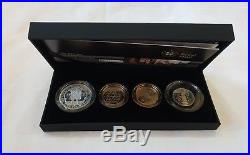 Royal Mint 2009 Piedfort Silver Proof Set with Kew Gardens