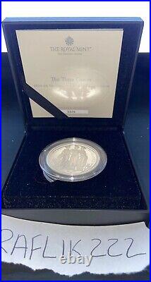 Royal mint Three Graces 2020 UK Two-Ounce Silver Proof Coin fast delivery