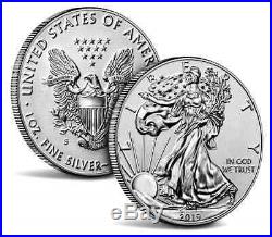 SF Mint 1oz 2019-S 999 AM. SILVER EAGLE ENHANCED REVERSE PROOF $1 (19XE)COA