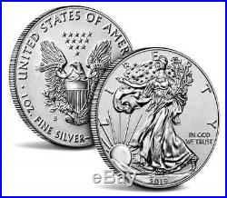 SF Mint 1oz 2019-S 999 AM. SILVER EAGLE ENHANCED REVERSE PROOF $1 COIN withCOA