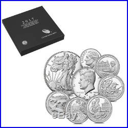 Sale Price 2017 S US Mint Limited Edition Silver Proof 8-Coin Set ASW 2.34 oz