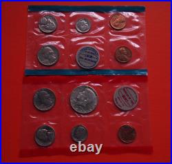 Sealed Unsearched 1963 X 2, 1964 X 2 Proof Sets. 1969 Mint Set Opened. Bonus