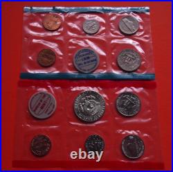 Sealed Unsearched 1963 X 2, 1964 X 2 Proof Sets. 1969 Mint Set Opened. Bonus