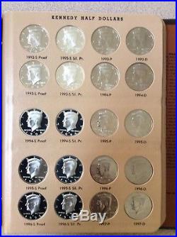 Set / Collection Kennedy Halves 1964 2017 PDSS complete all Bu and proof 182 pcs