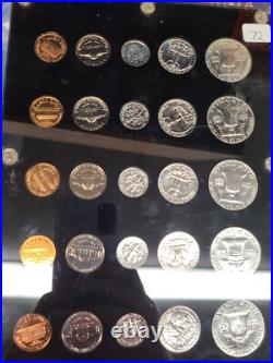 Set of 5 Early Proof Sets 1959-1963