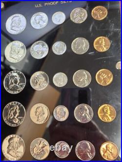 Set of 5 Early Proof Sets 1959-1963 Set of 5 Early Proof Sets 1959-1963