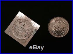 -Set of 6 Hungary 2 & 5 Pengo ARTEX Pattern Proof Restrike Round & Klippe Coins